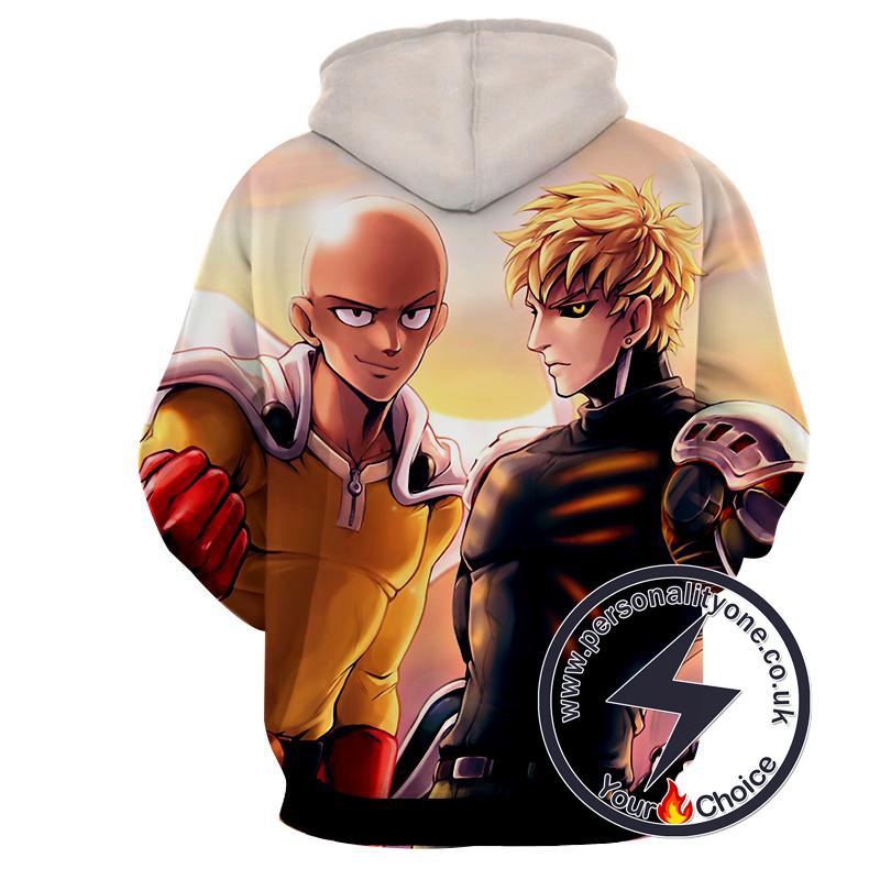 One Punch Man - Genos 3D - Hoodies